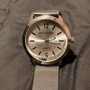 Stainless steal bag made in China, Structure 333965. 124 watch. Battery SR626SW